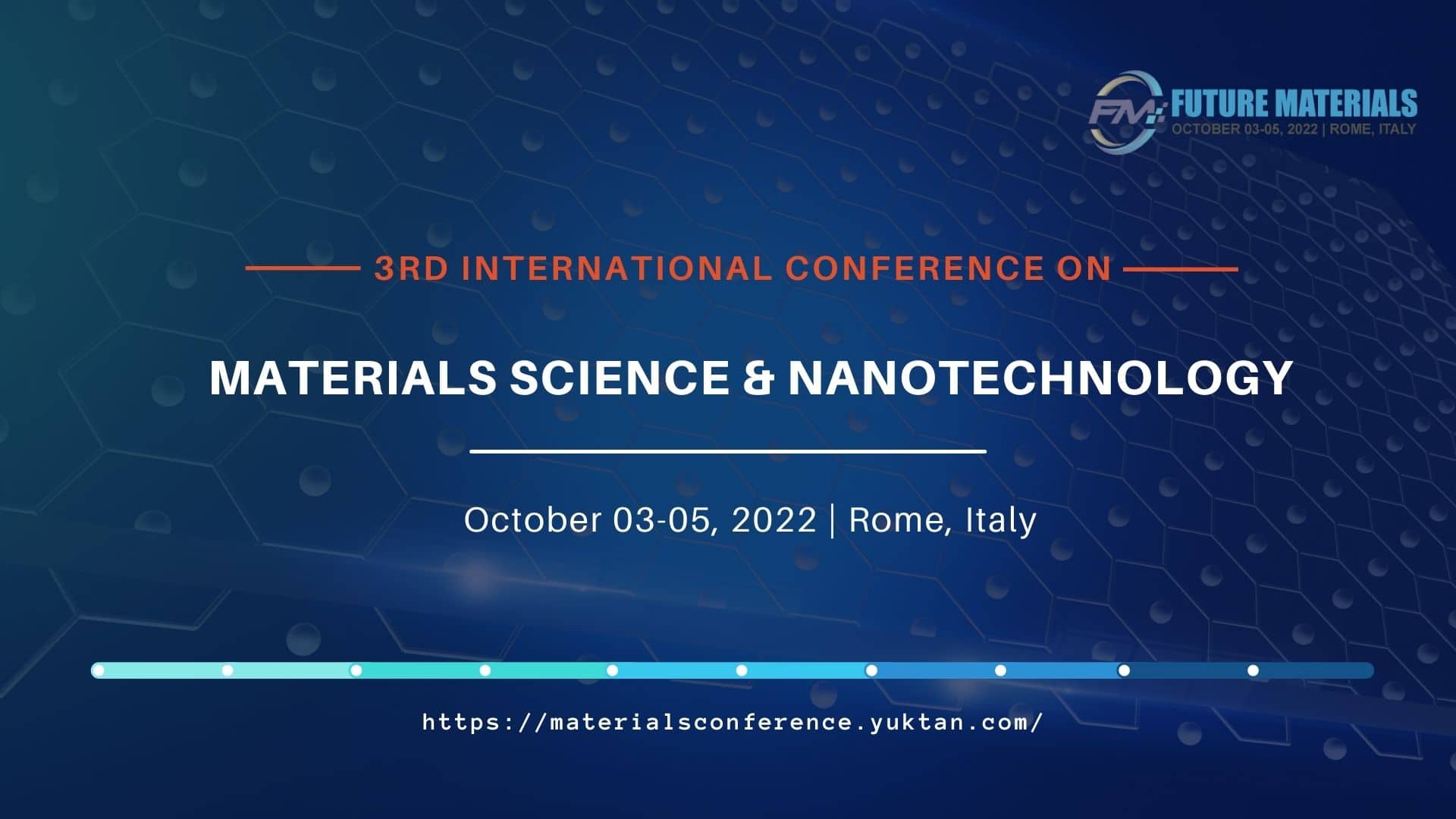3rd International Conference on Materials Science & Nanotechnology
