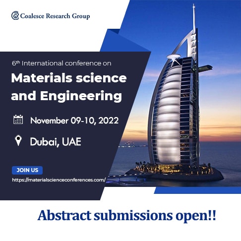 6th International conference on Materials science & Engineering