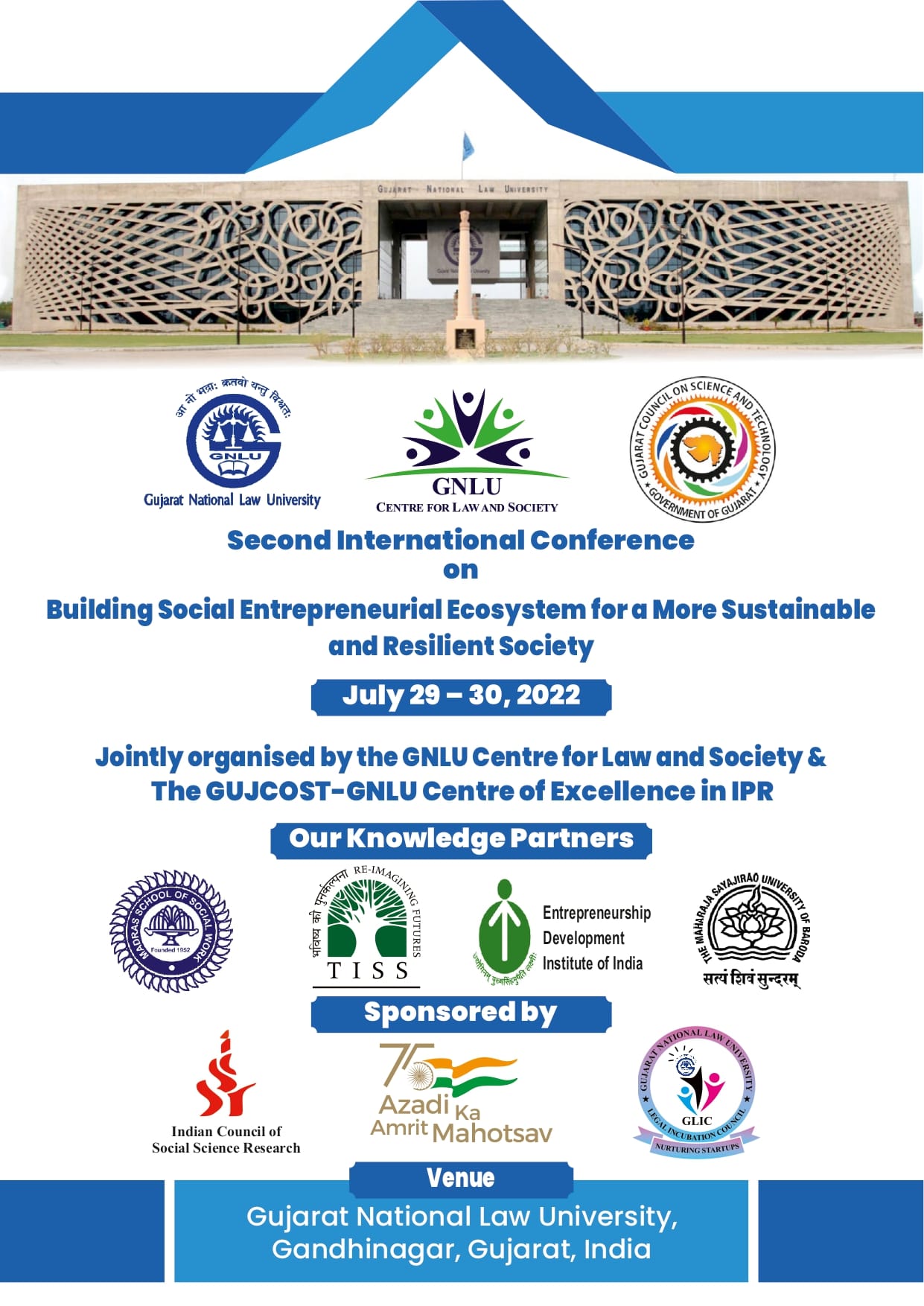 International Conference on “Building Social Entrepreneurial Ecosystem for a More Sustainable and Resilient Society