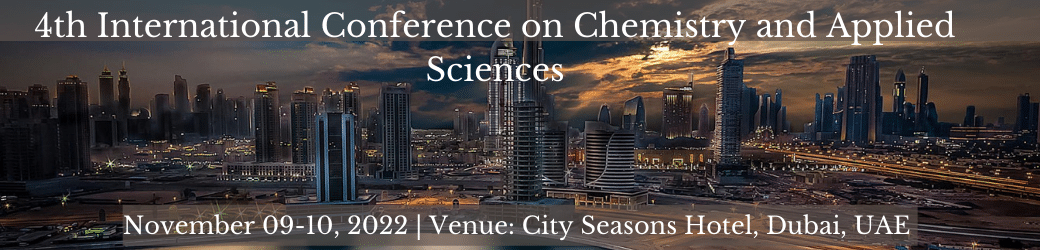 4th International Conference on Chemistry and Applied Sciences