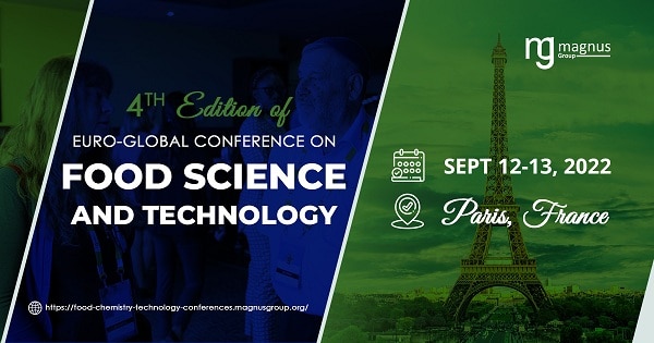 4th Edition of Euro-Global Conference on Food Science and Technology