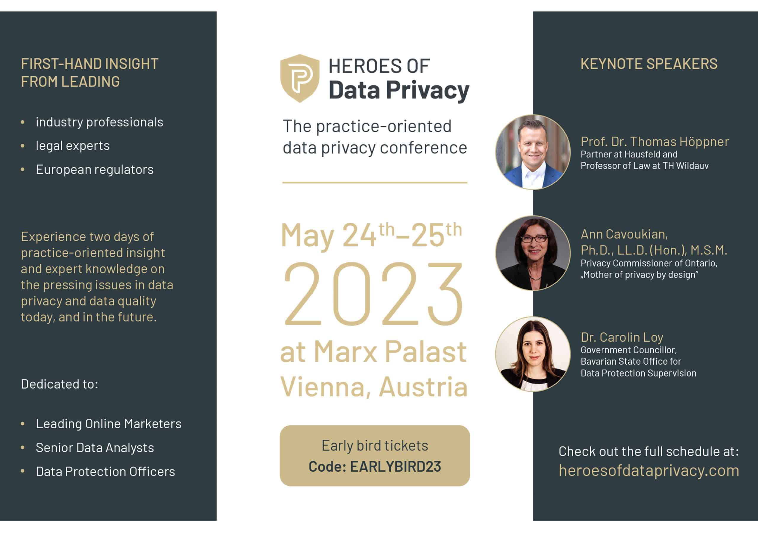 Heroes of Data Privacy 2023