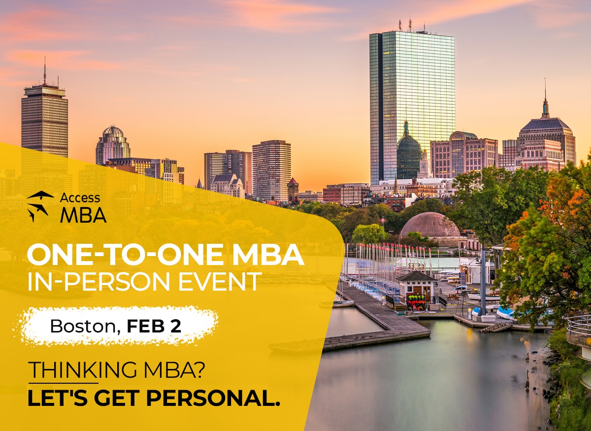 Access MBA In-Person Event in Boston