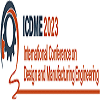 7th International Conference on Design and Manufacturing Engineering (ICDME 2023)