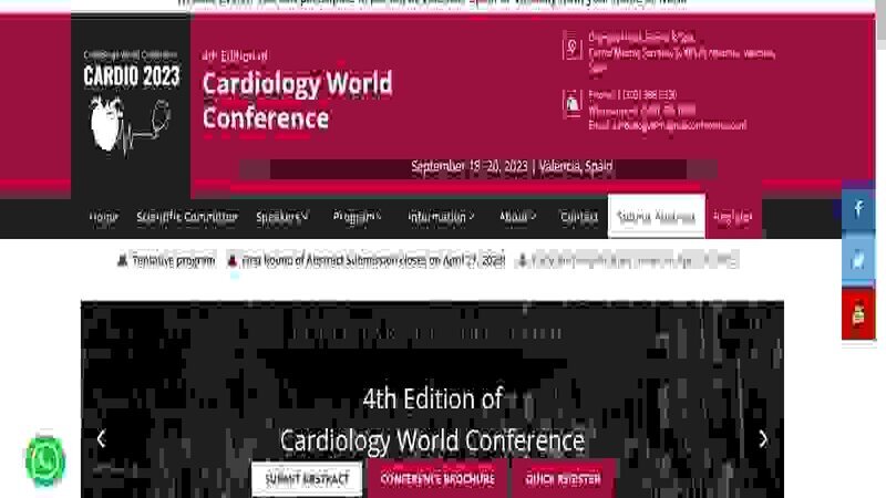 4th edition of Cardiology World Conference