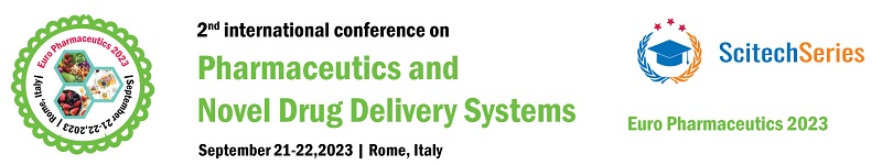 2nd International conference on Pharmaceutics & Novel Drug Delivery Systems