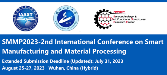 2023 2nd International Conference on Smart Manufacturing and Material ...