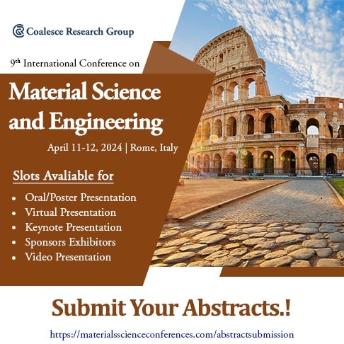 9th International Conference on  Material Science and Engineering