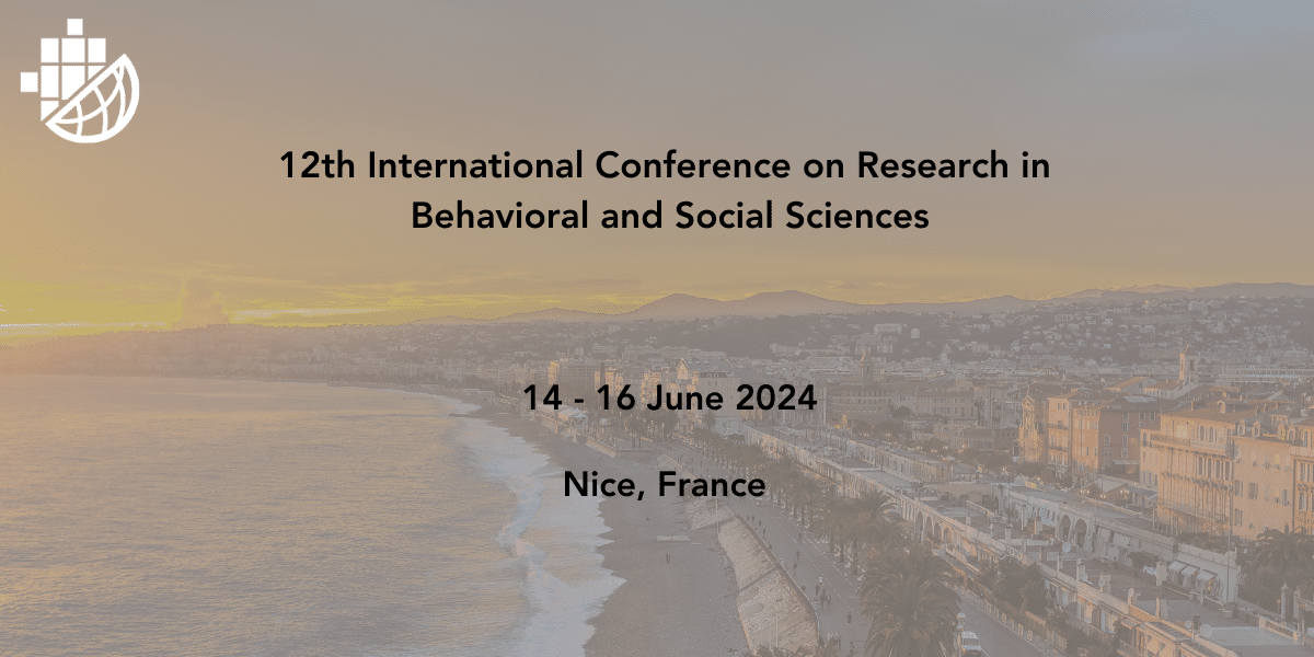 The 12th International Conference on Research in Behavioral and Social Sciences (ICRBS)