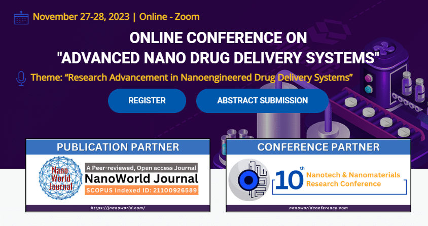 Online Conference On “Advanced Nano Drug Delivery Systems”