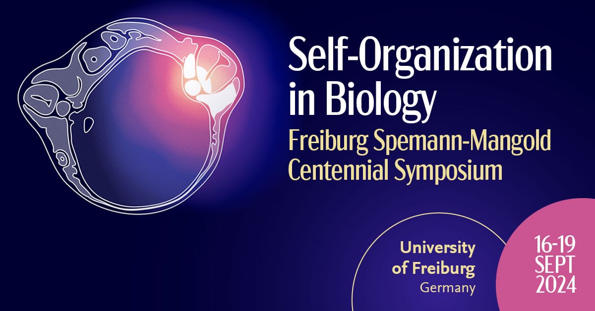 Self-Organization in Biology: Freiburg Spemann-Mangold Centennial Symposium