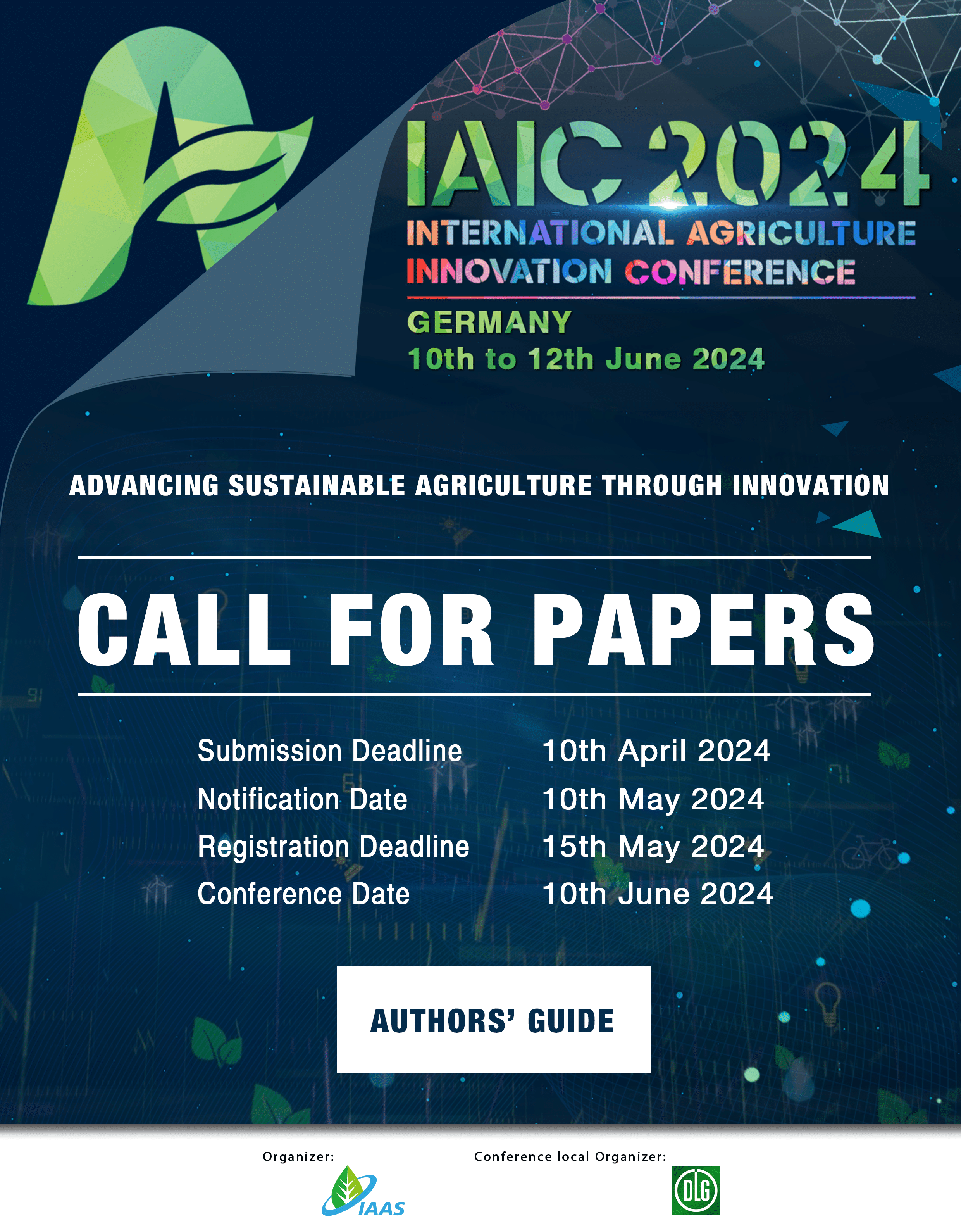 The 9th INTERNATIONAL AGRICULTURAL INNOVATIONS CONFERENCE (IAIC 2024)