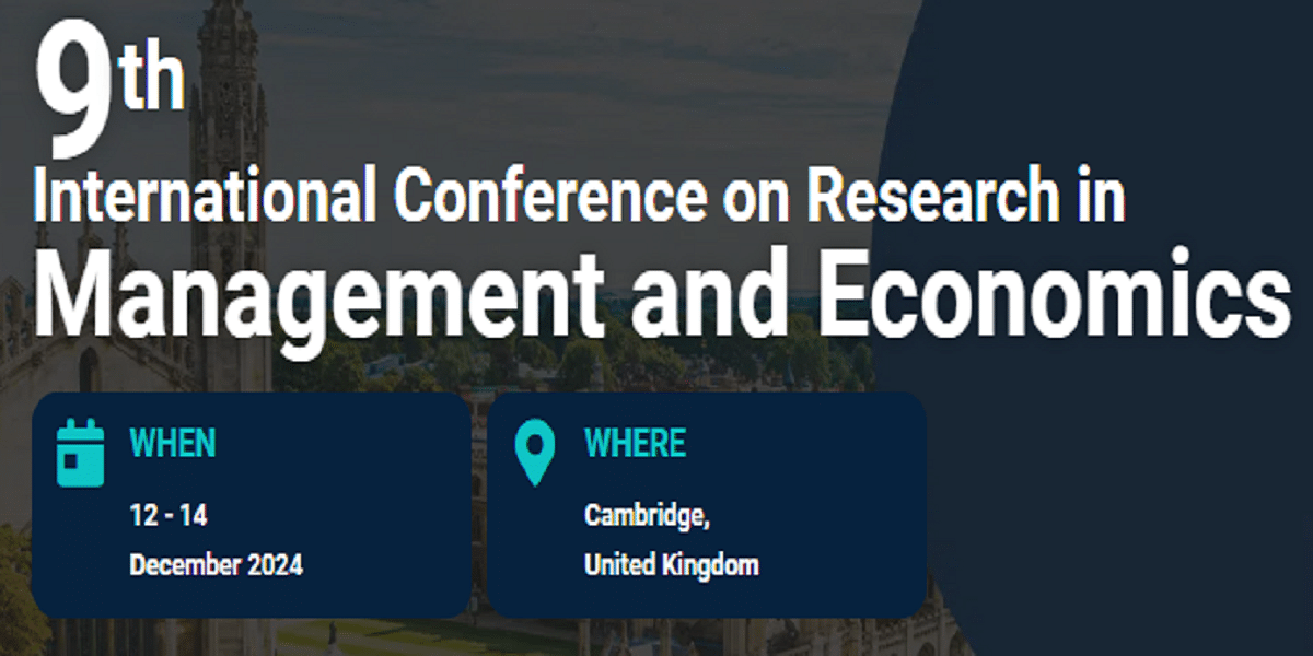 9th International Conference on Research in  Management and Economics