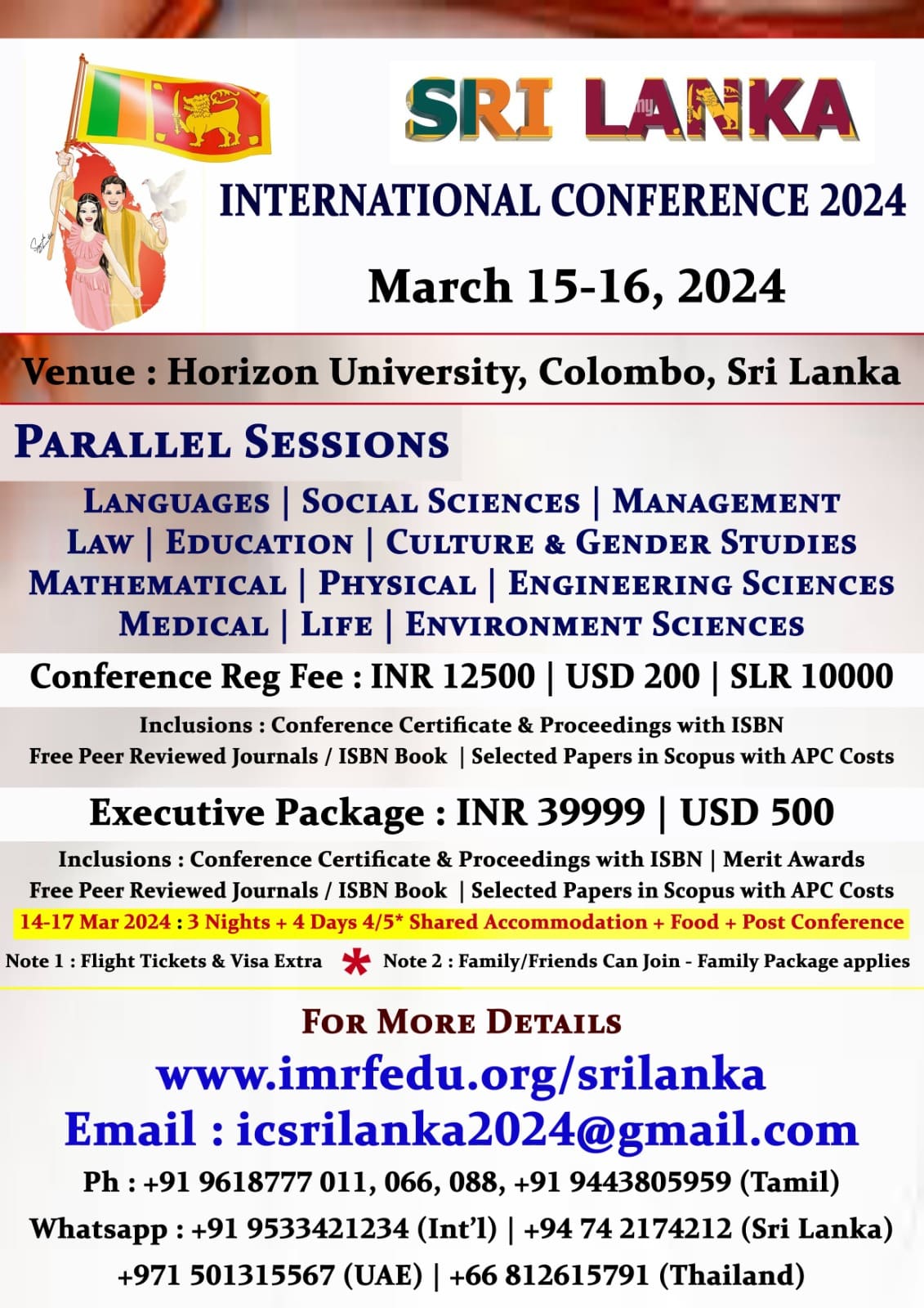 International Conference on Mathematical, Physical & Engineering Sciences 2024