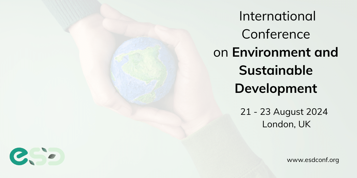 International Conference on Environment and Sustainable Development