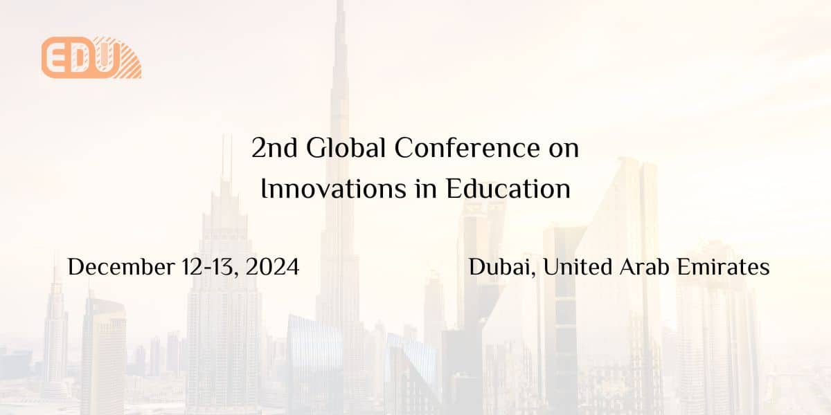 2nd Global Conference on Innovations in Education