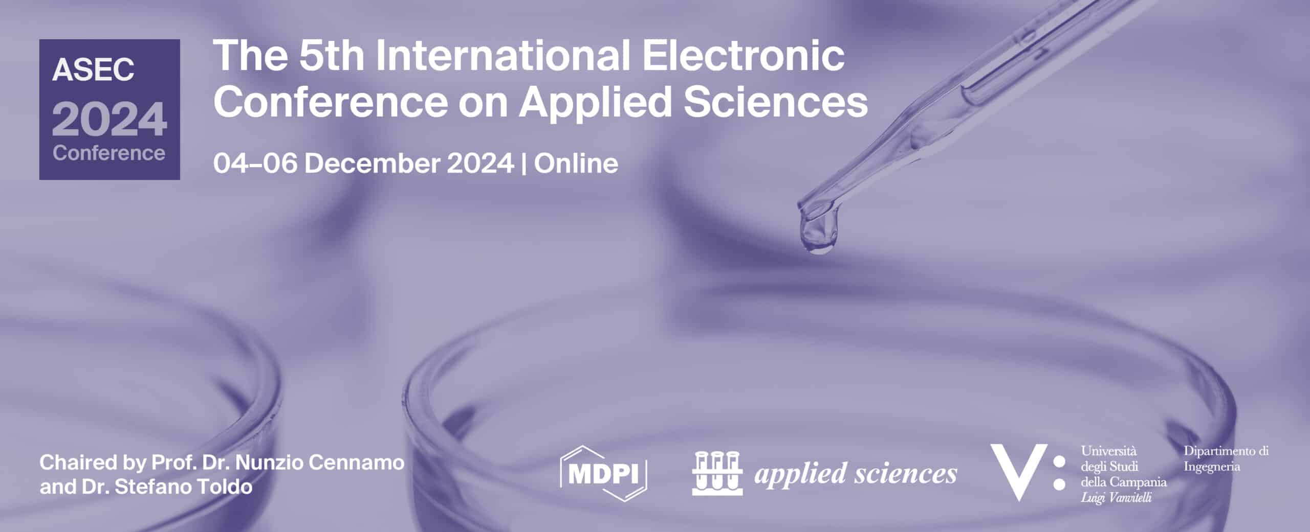 The 5th International Electronic Conference on Applied Sciences