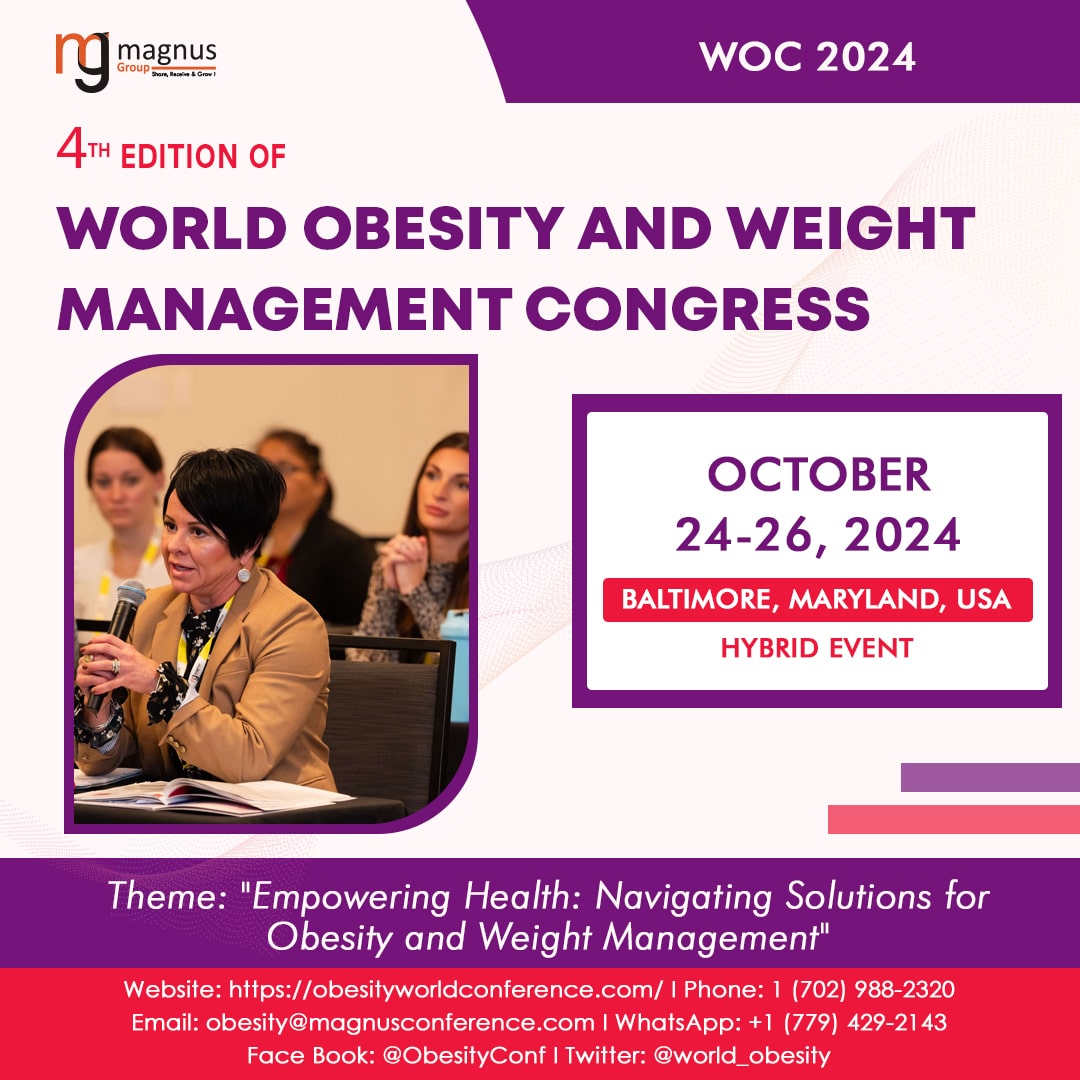 4th Edition of World Obesity and Weight Management Congress