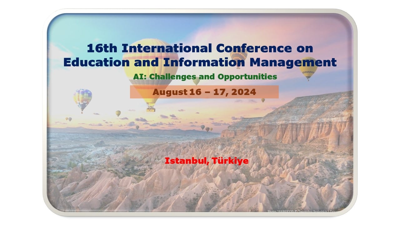 16th International Conference on Education and Information Management