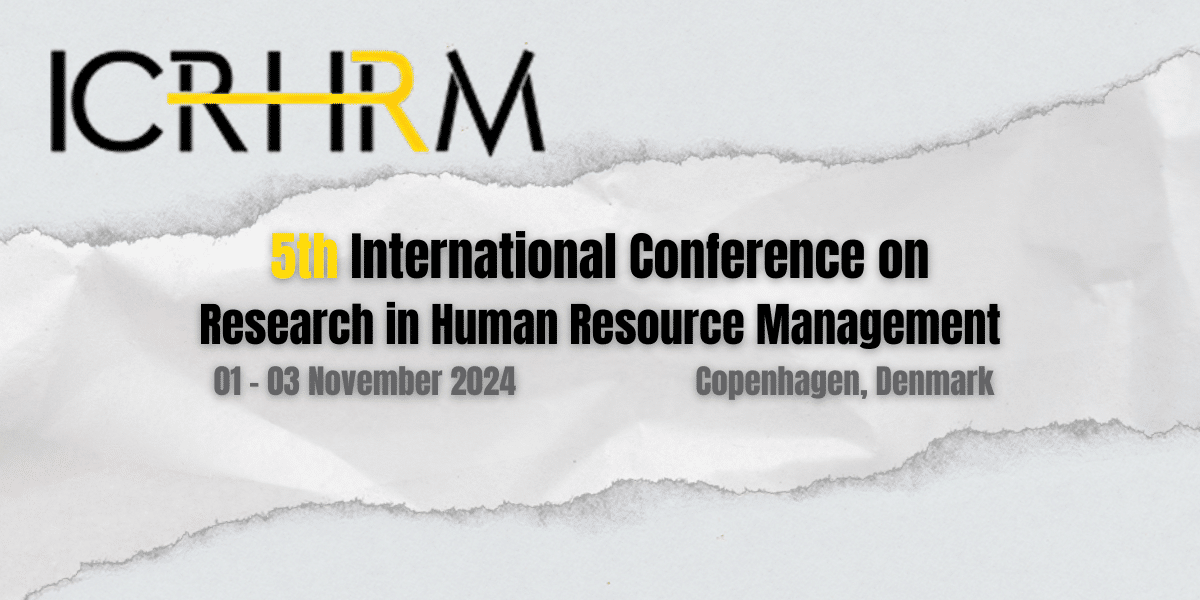 5th International Conference on Research in Human Resource Management