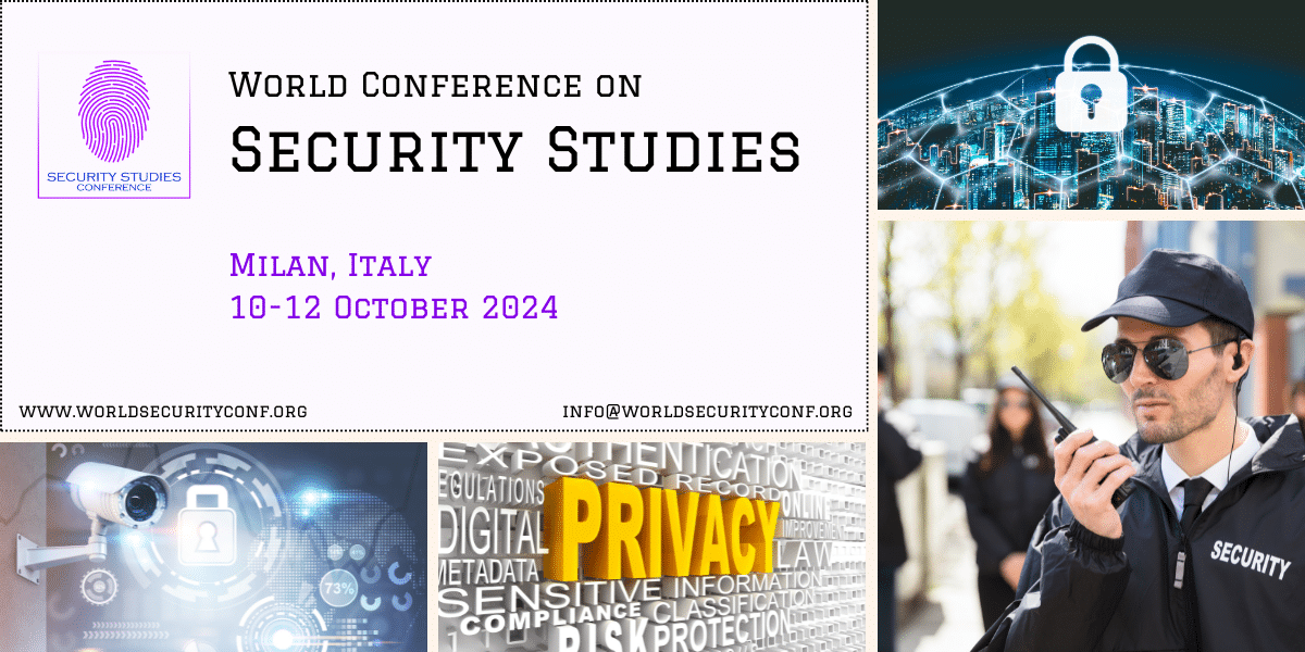 World Conference on Security Studies (WORLDSECURITYCONF)