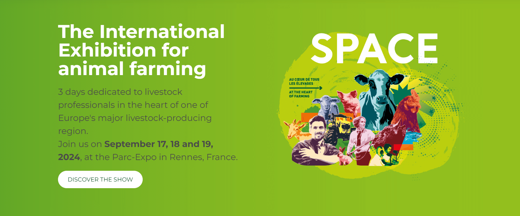 The International Exhibition for animal farming (SPACE 2024)