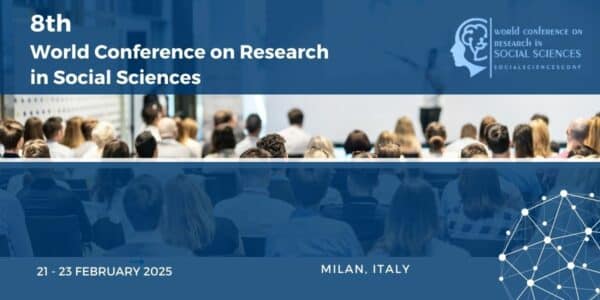 The 8th World Conference on Research in Social Sciences ...