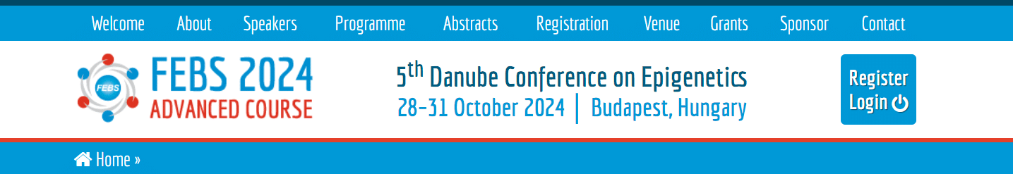 FEBS Advanced Lecture Course: 5th Danube Conference on Epigenetics