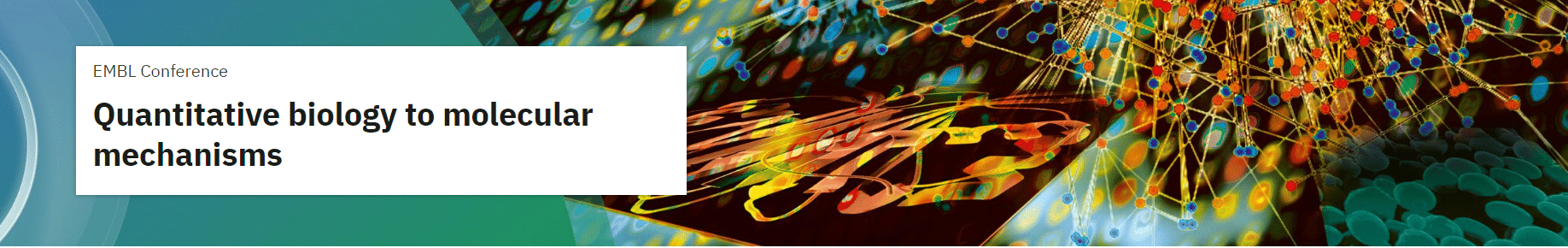EMBL Conference – Quantitative biology to molecular mechanisms