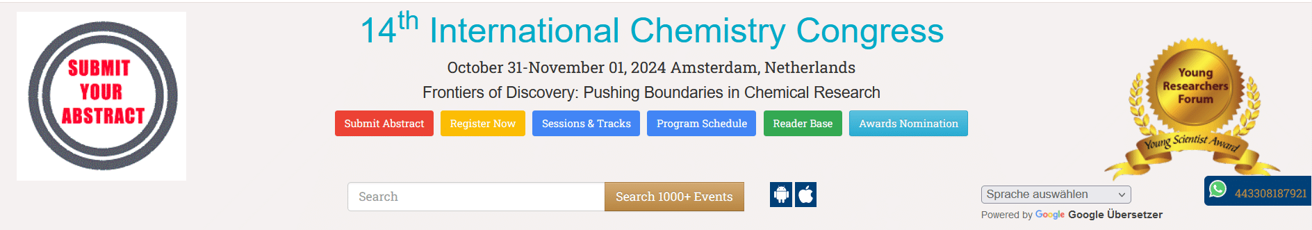 14th International Chemistry Congress