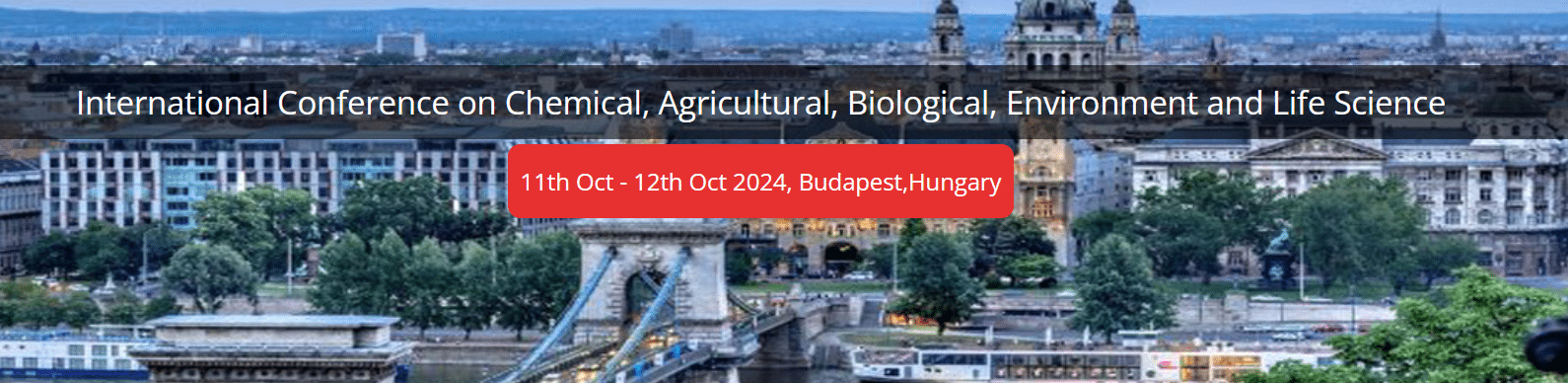 International Conference on Chemical, Agricultural, Biological, Environment and Life Science