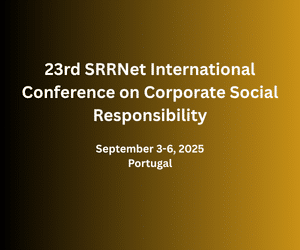 23rd SRRNet International Conference on Corporate Social Responsibility