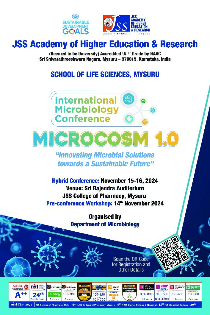 International Microbiology Conference Microcosm 1.0
