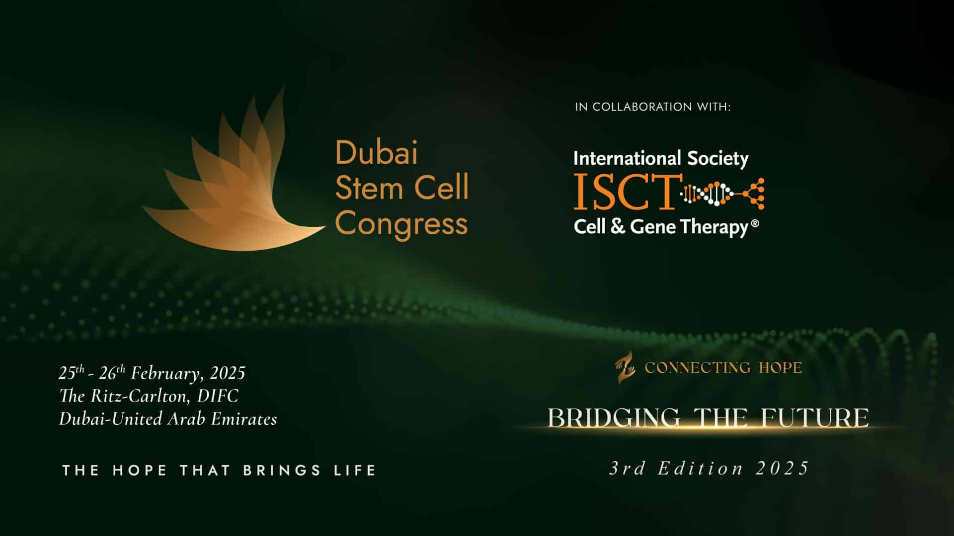 Dubai Stem Cell Congress  DSCS 2025