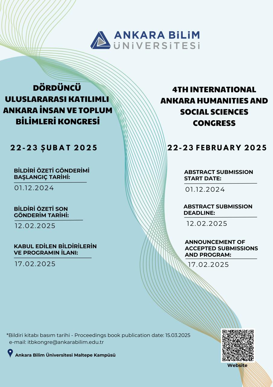 4th The International Ankara Humanities and Social Sciences Congress