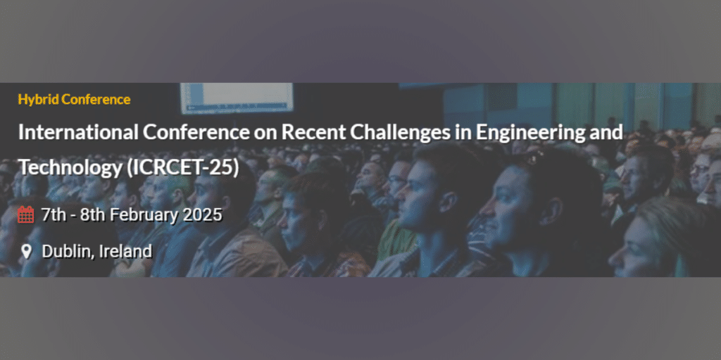 International Conference on Recent Challenges in Engineering and ...