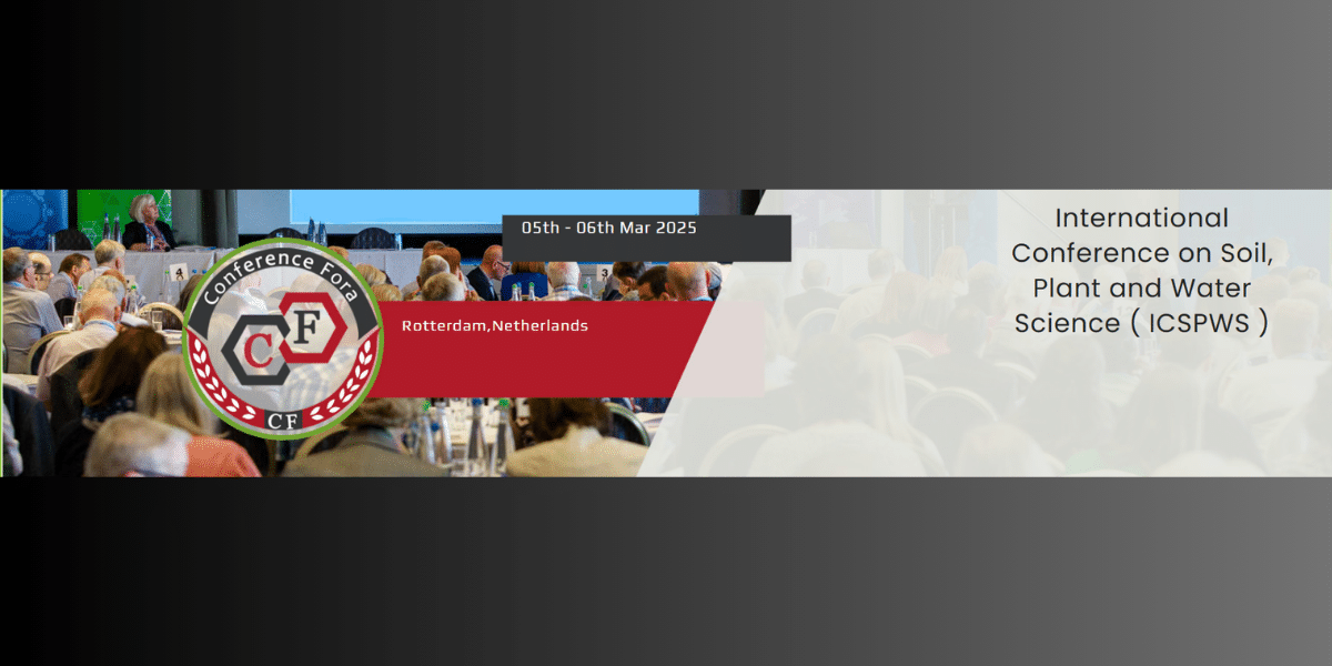 International Conference on Soil, Plant and Water Science