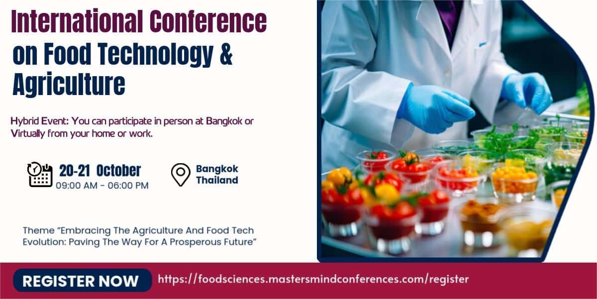 International Conference on Food Technology & Agriculture