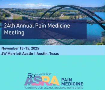 24th Annual Pain Medicine Meeting