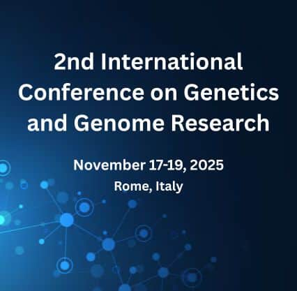 2nd International Conference on Genetics and Genome Research