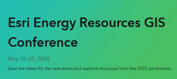 2026 Esri Energy Resources GIS Conference - Conference2Go - Find The ...