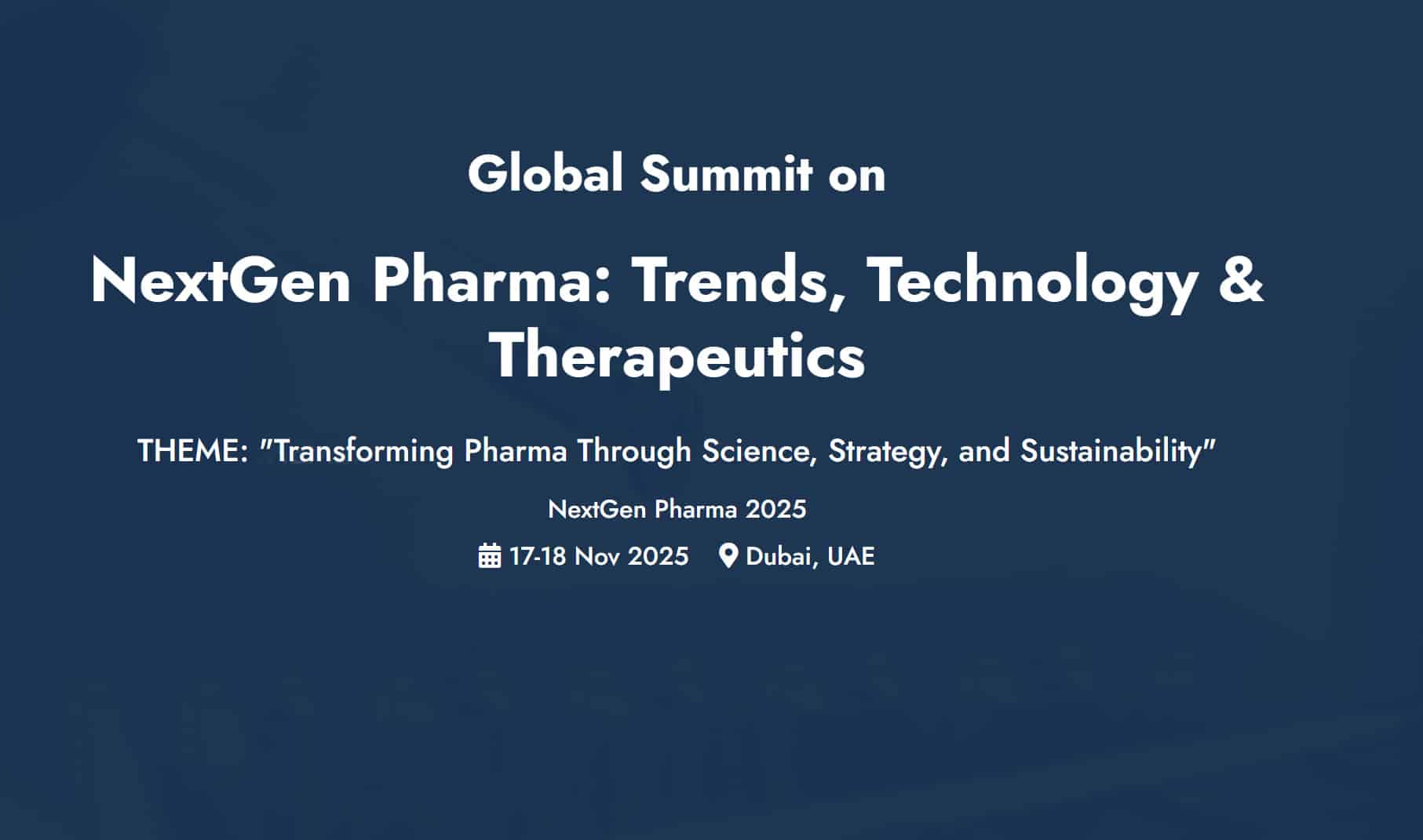 NextGen Pharma: Trends, Technology & Therapeutics