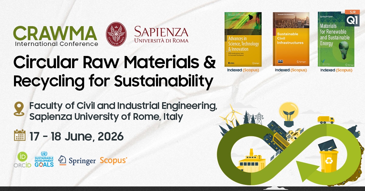 Circular Raw Materials and Recycling for Sustainability (CRAWMA) – 1st Edition