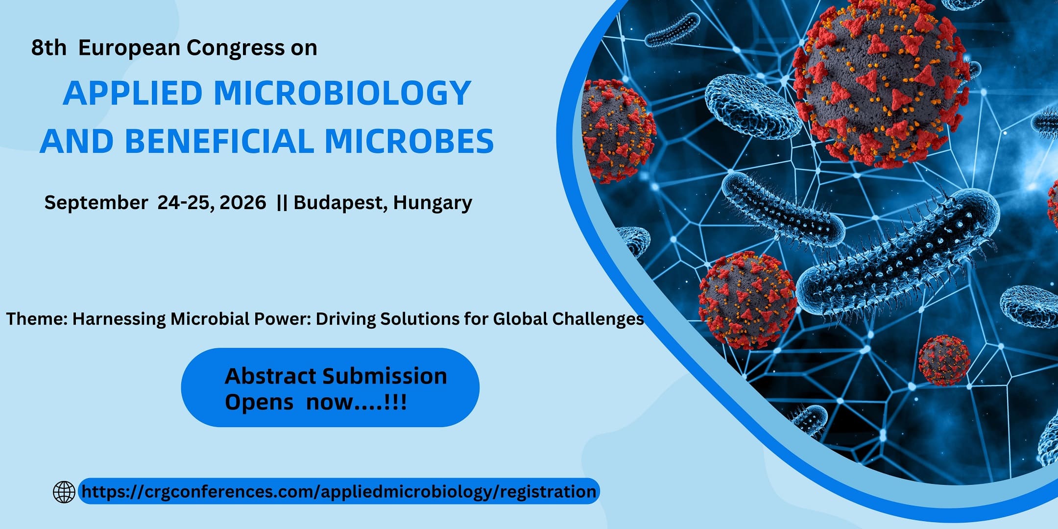 8th European Congress on Applied Microbiology and Beneficial Microbes