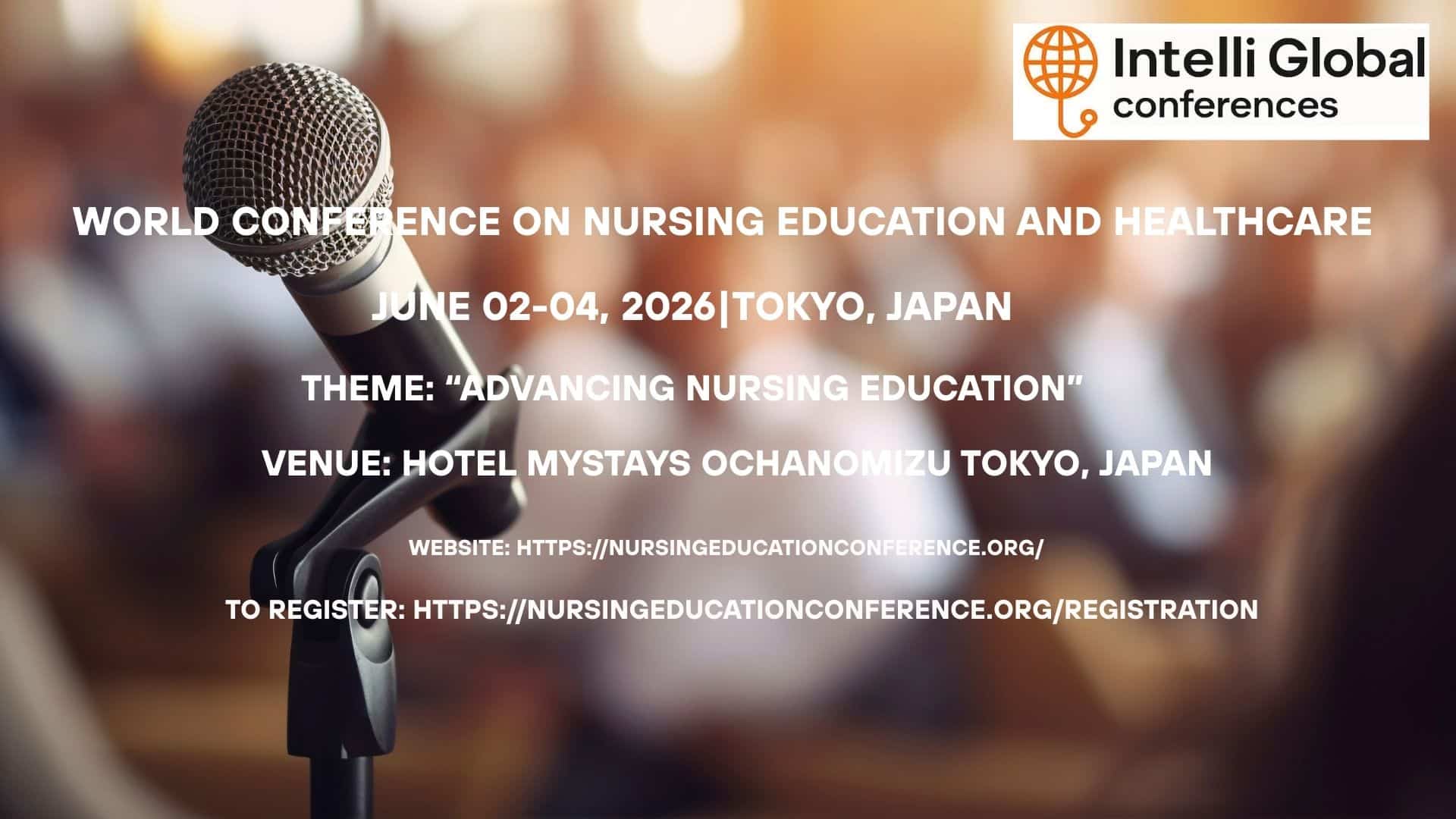 WORLD CONFERENCE ON NURSING EDUCATION AND HEALTHCARE  2026