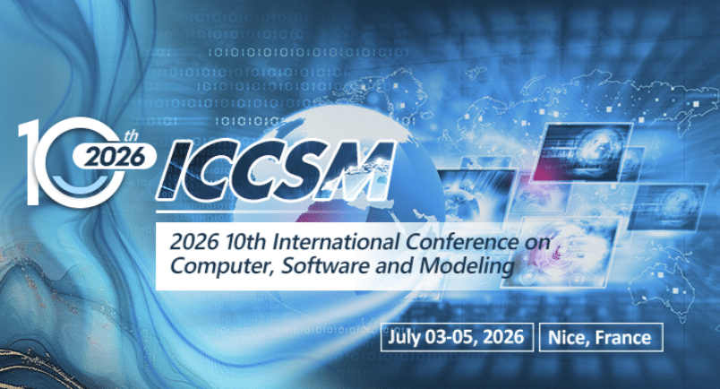 10th International Conference on Computer, Software and Modeling (ICCSM 2026)