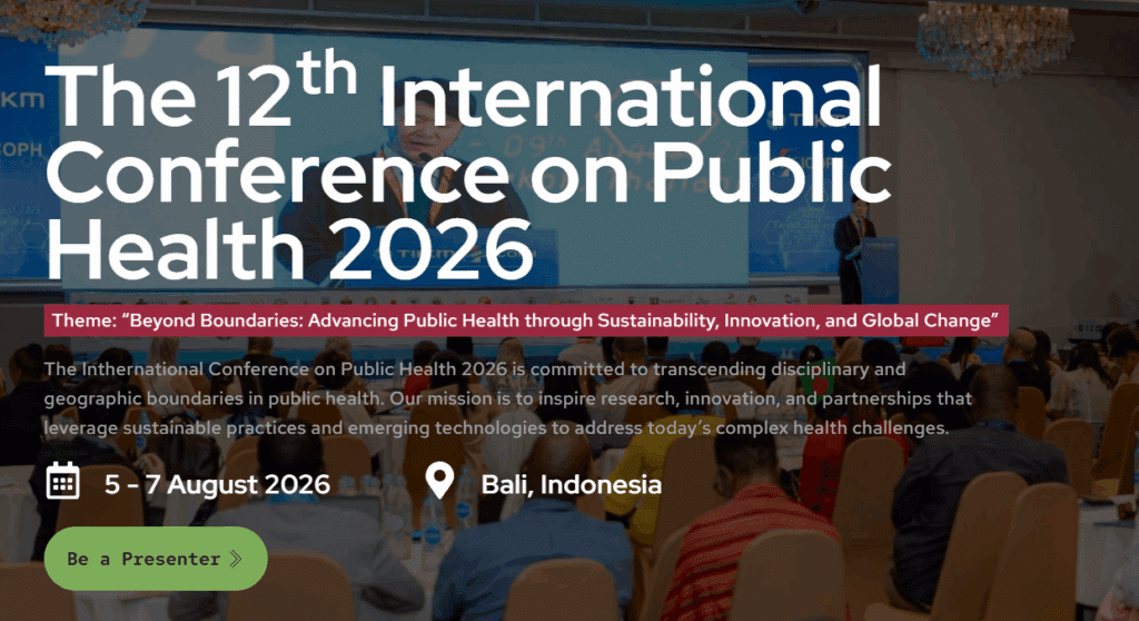 The 12th International Conference on Public Health 2026 - Conference2Go ...