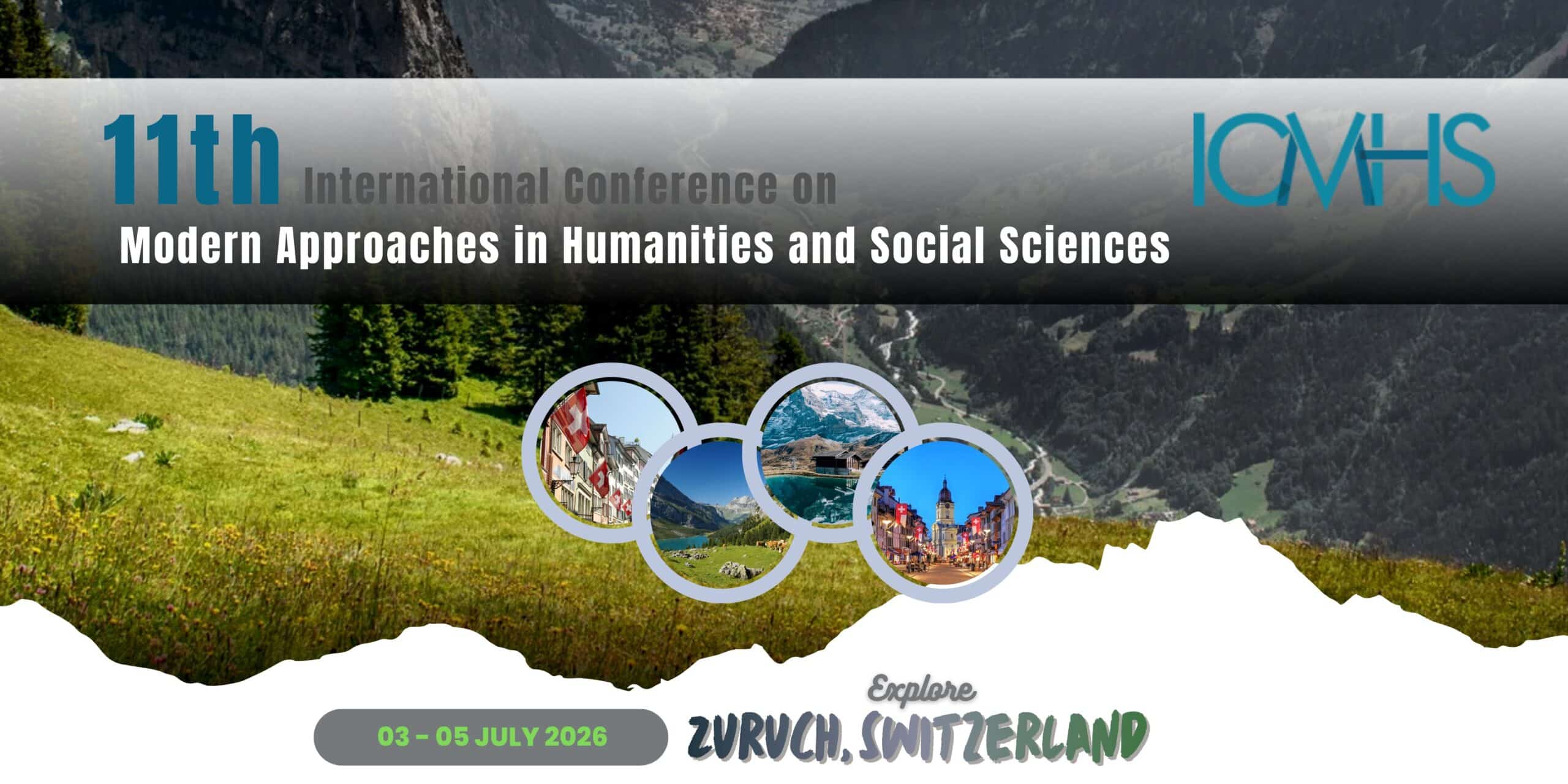 11th International Conference on Modern Approaches in Humanities and Social Sciences (ICMHS)