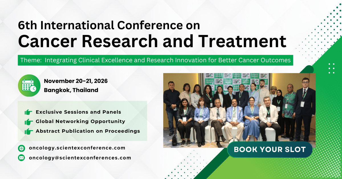 6th International Conference on Cancer Research and Treatment