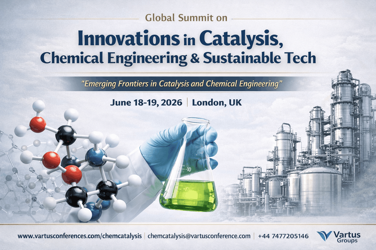 Global Summit on Innovations in Catalysis, Chemical Engineering & Sustainable Tech